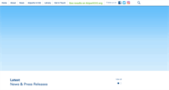 Desktop Screenshot of airportcarbonaccredited.org